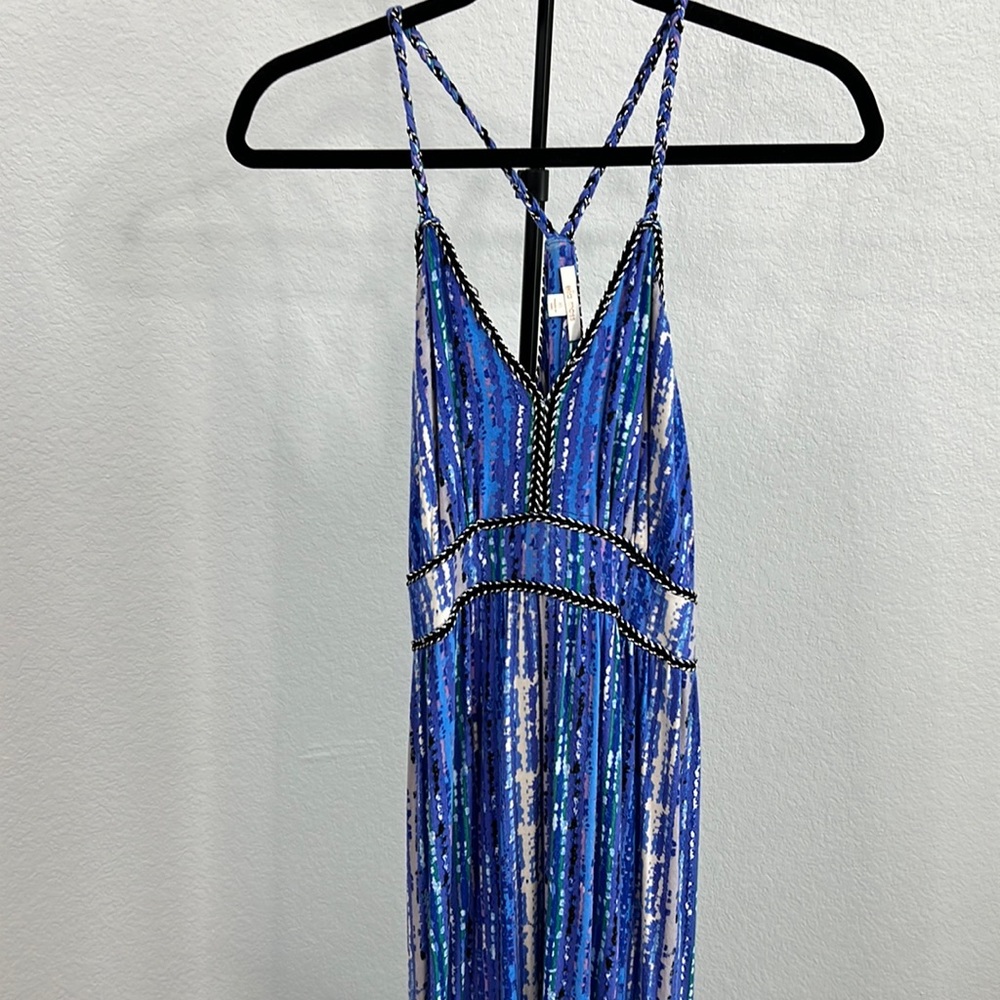 Ella Moss XS purple strappy maxi dress